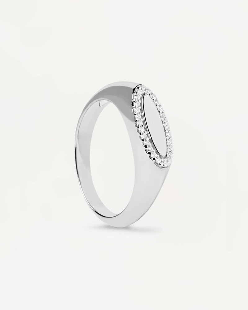 Anello in Argento Lace Stamp - 
  
    Argento sterling
  
