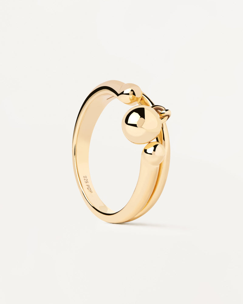 Anillo Berlin - 
  
    Plata de Ley / Baño de Oro 18K
  
