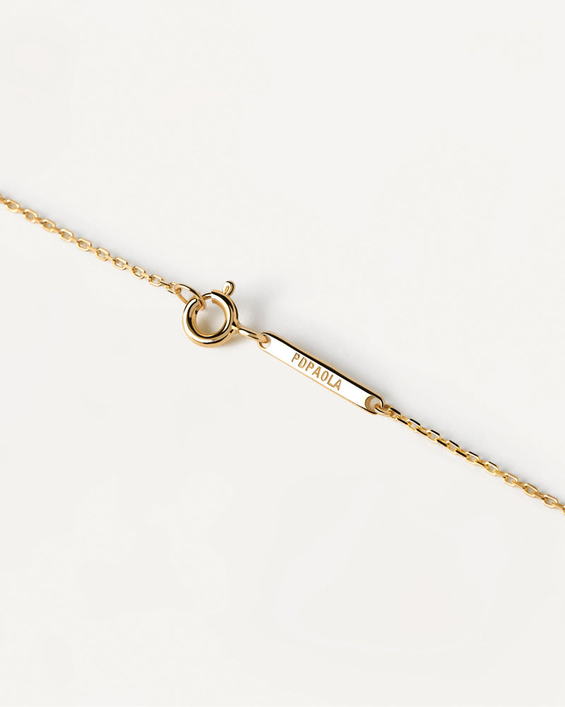 Mini Letter Necklace - 
  
    Sterling Silver / 18K Gold plating
  
