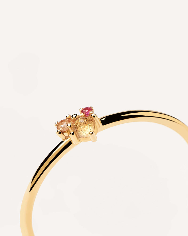 Anello Rosé Blush - 
  
    Argento sterling / Placcatura in Oro 18K
  
