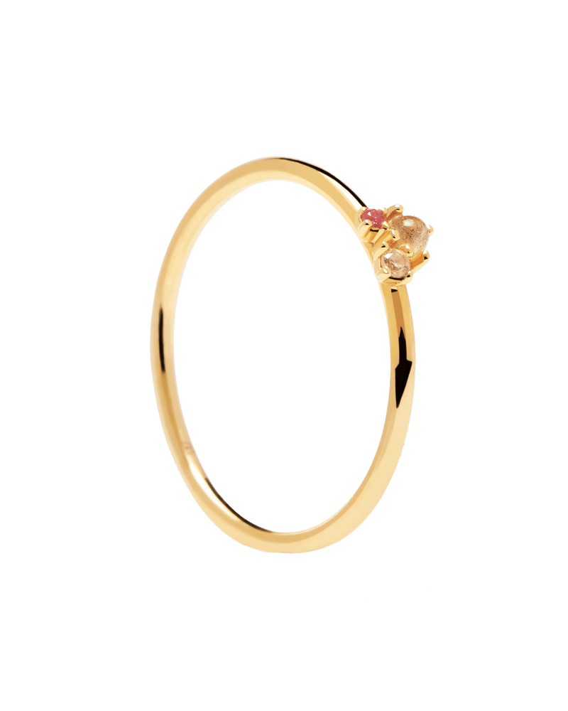 Anello Rosé Blush - 
  
    Argento sterling / Placcatura in Oro 18K
  
