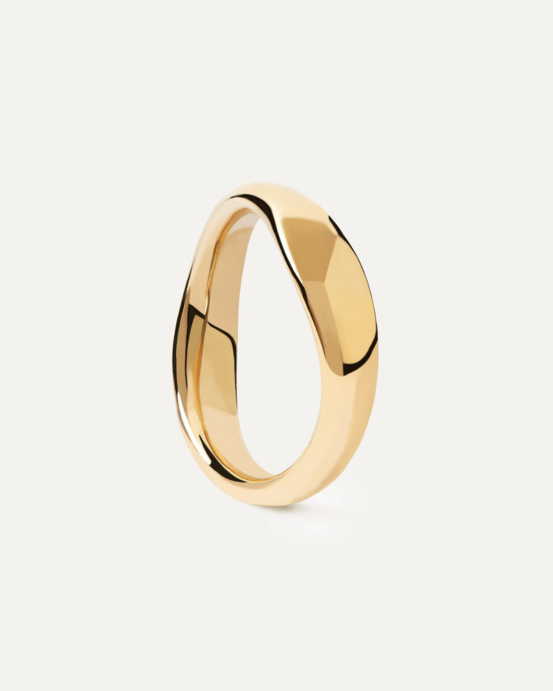 Pirouette Ring - 
  
    Sterling Silver / 18K Gold plating
  
