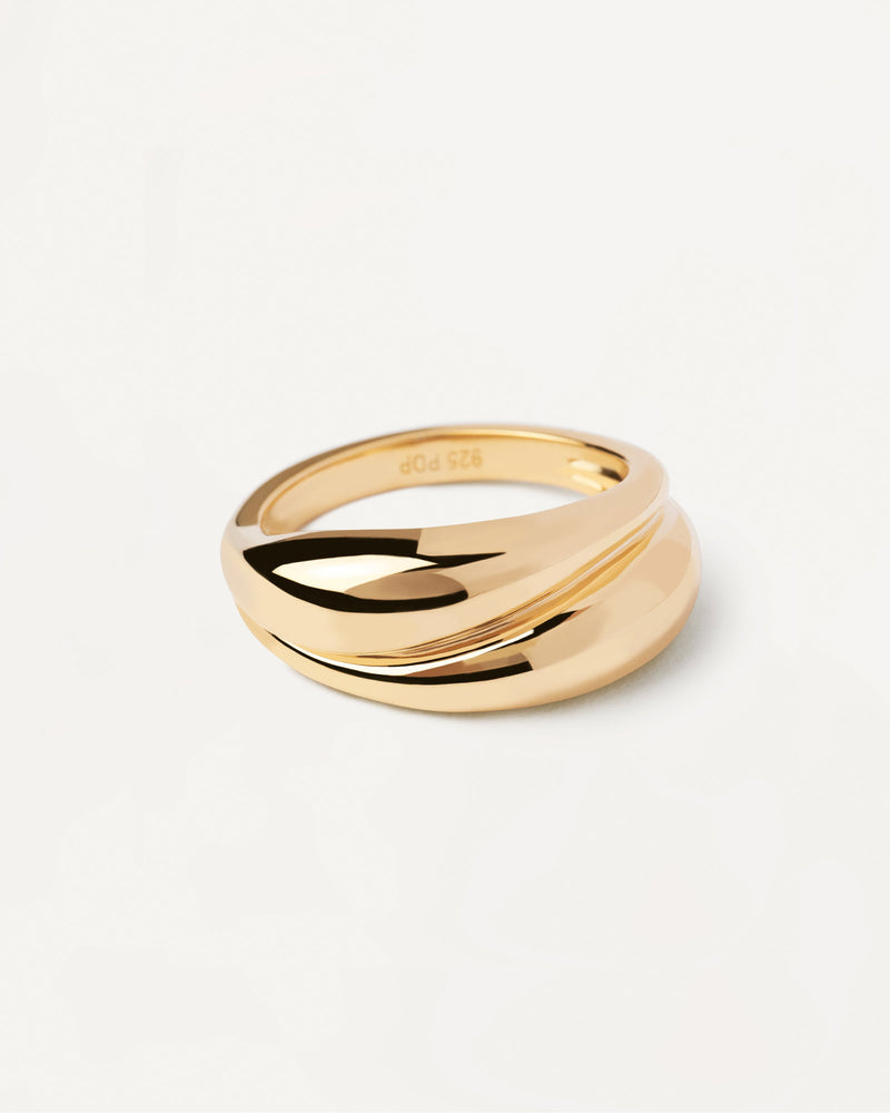 Anillo Desire - 
  
    Plata de Ley / Baño de Oro 18K
  
