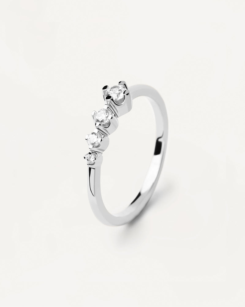 Bague en Argent Spark - 
  
    Argent massif
  
