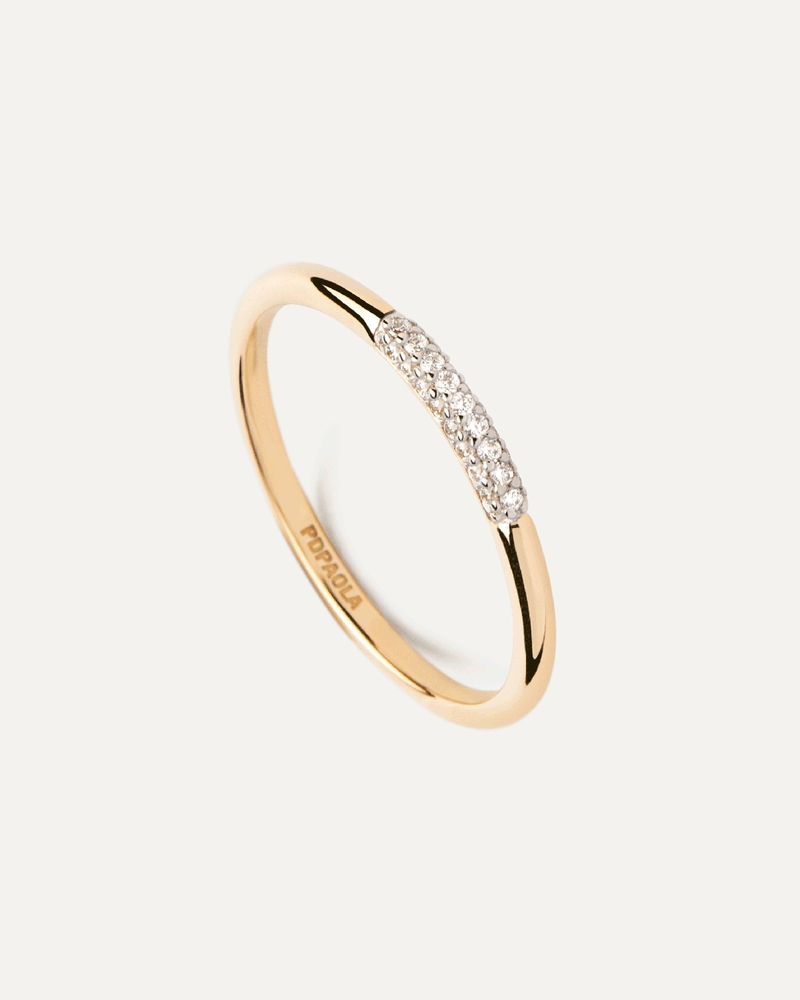 Diamonds and gold Nora ring - 
  
    18K Gold
  
