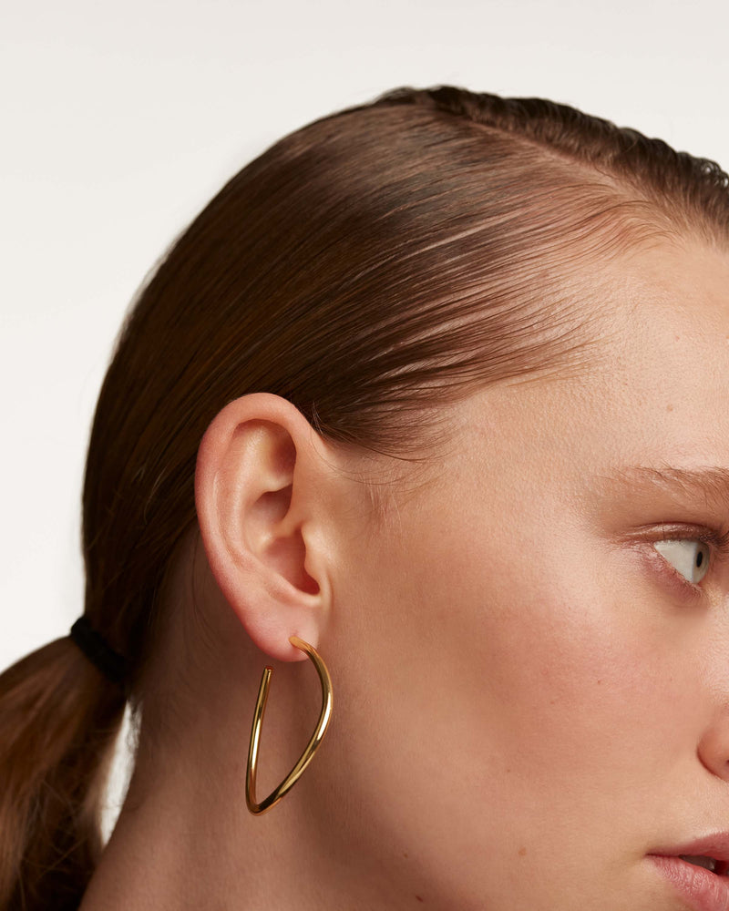 Yoko Earrings - 
  
    Brass / 18K Gold plating
  
