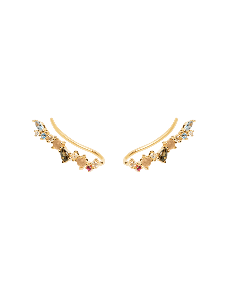 Euphoria Earrings - 
  
    Sterling Silver / 18K Gold plating
  
