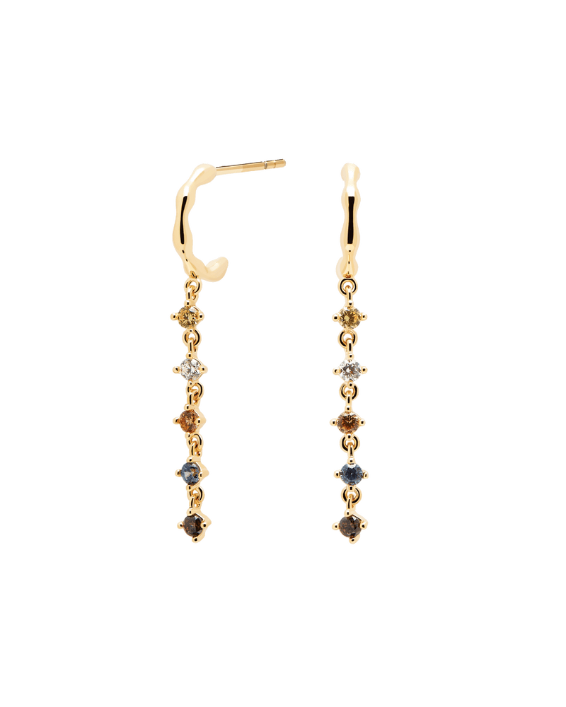 Pendientes Sage - 
  
    Plata de Ley / Baño de Oro 18K
  
