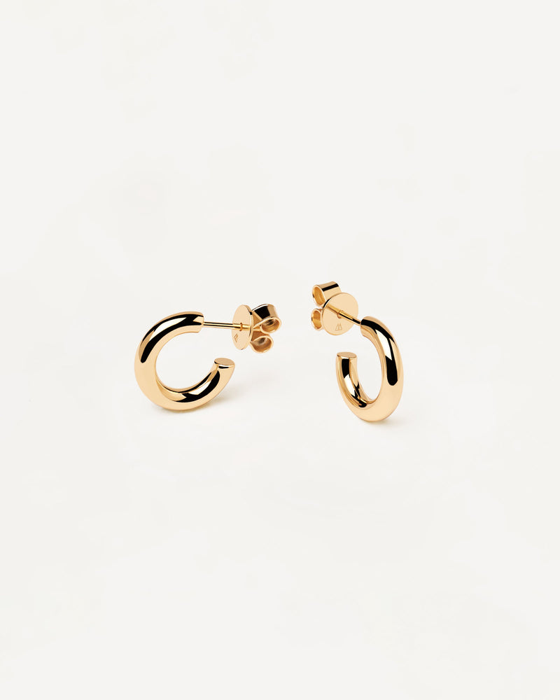 Mini Cloud Earrings - 
  
    Sterling Silver / 18K Gold plating
  
