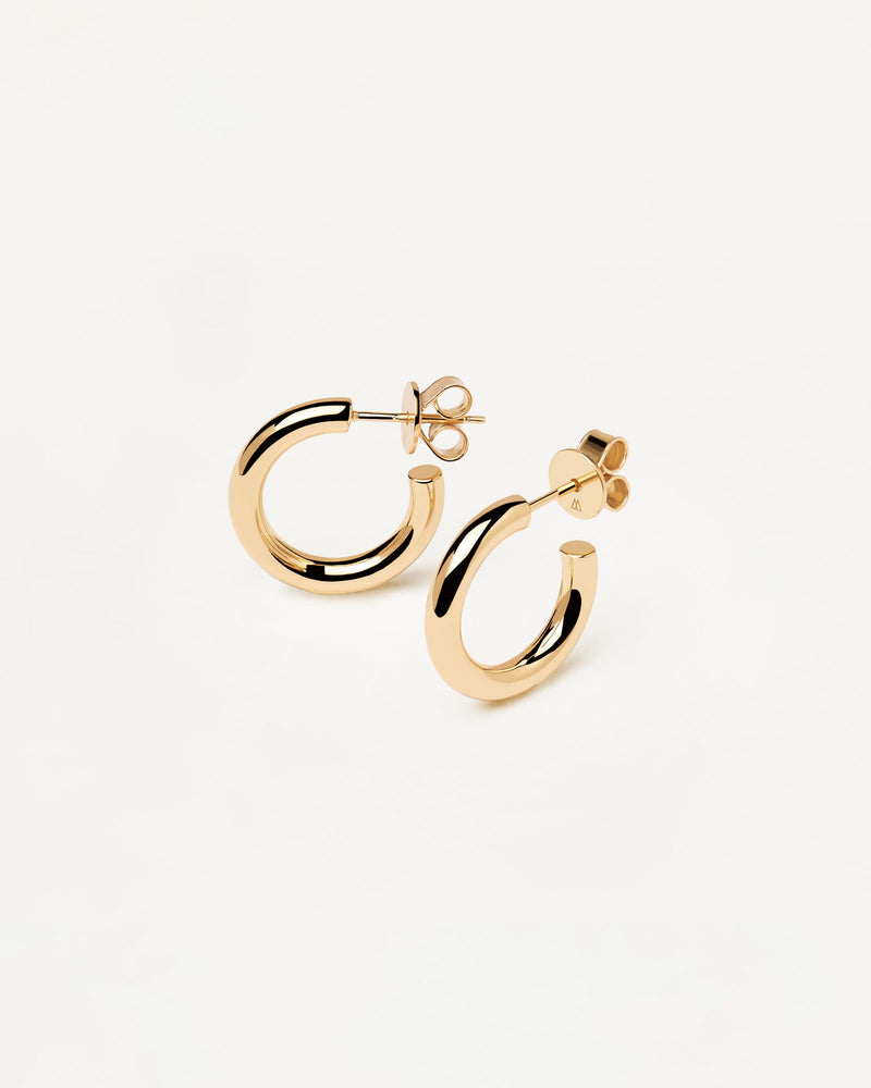 Medium Cloud Earrings - 
  
    Sterling Silver / 18K Gold plating
  
