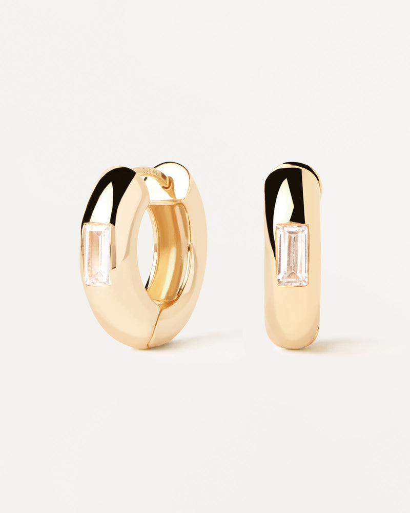 Kali Hoop Earrings - 
  
    Sterling Silver / 18K Gold plating
  
