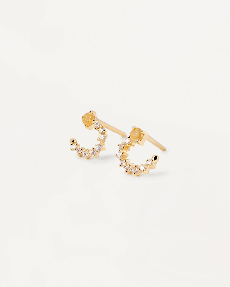 Villa Earrings - 
  
    Sterling Silver / 18K Gold plating
  
