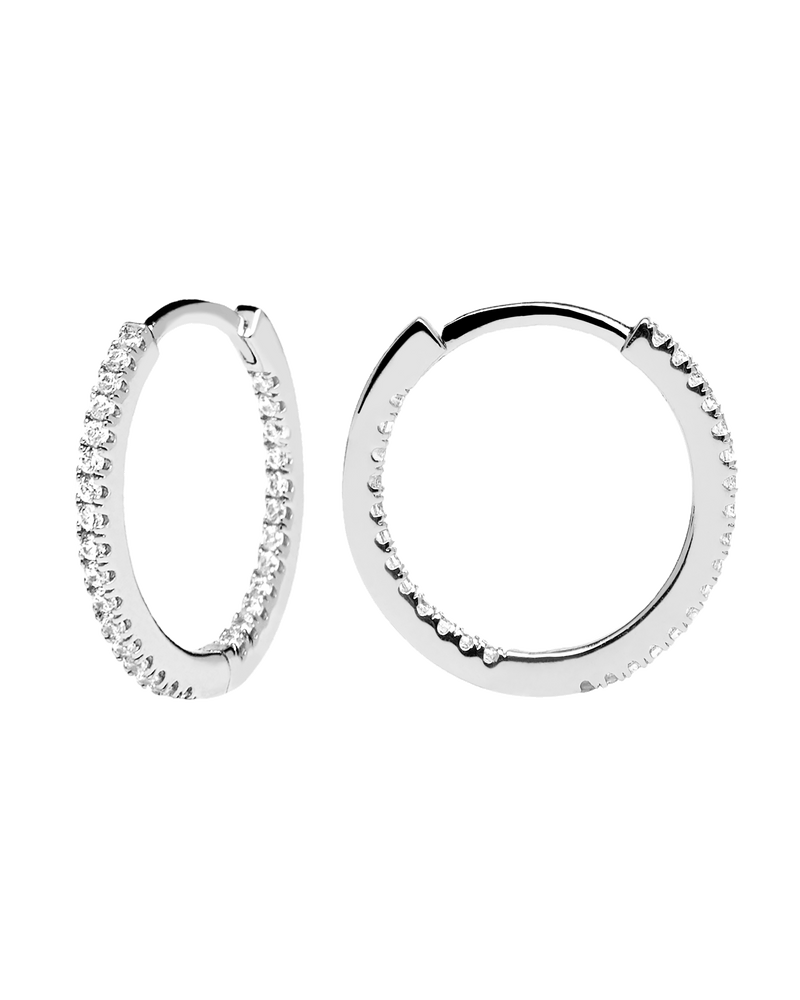 Orecchini White Medium Gold - 
  
    Argento sterling
  
