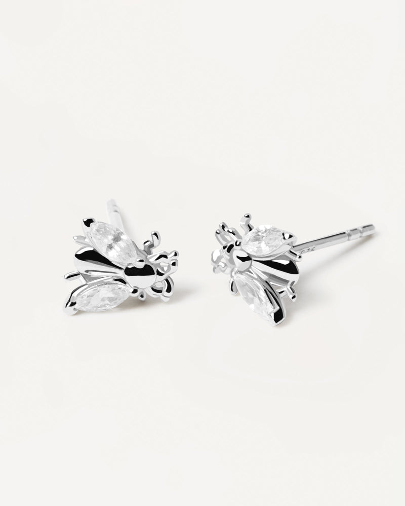 Boucles D’Oreilles Buzz en Argent - 
  
    Argent massif
  
