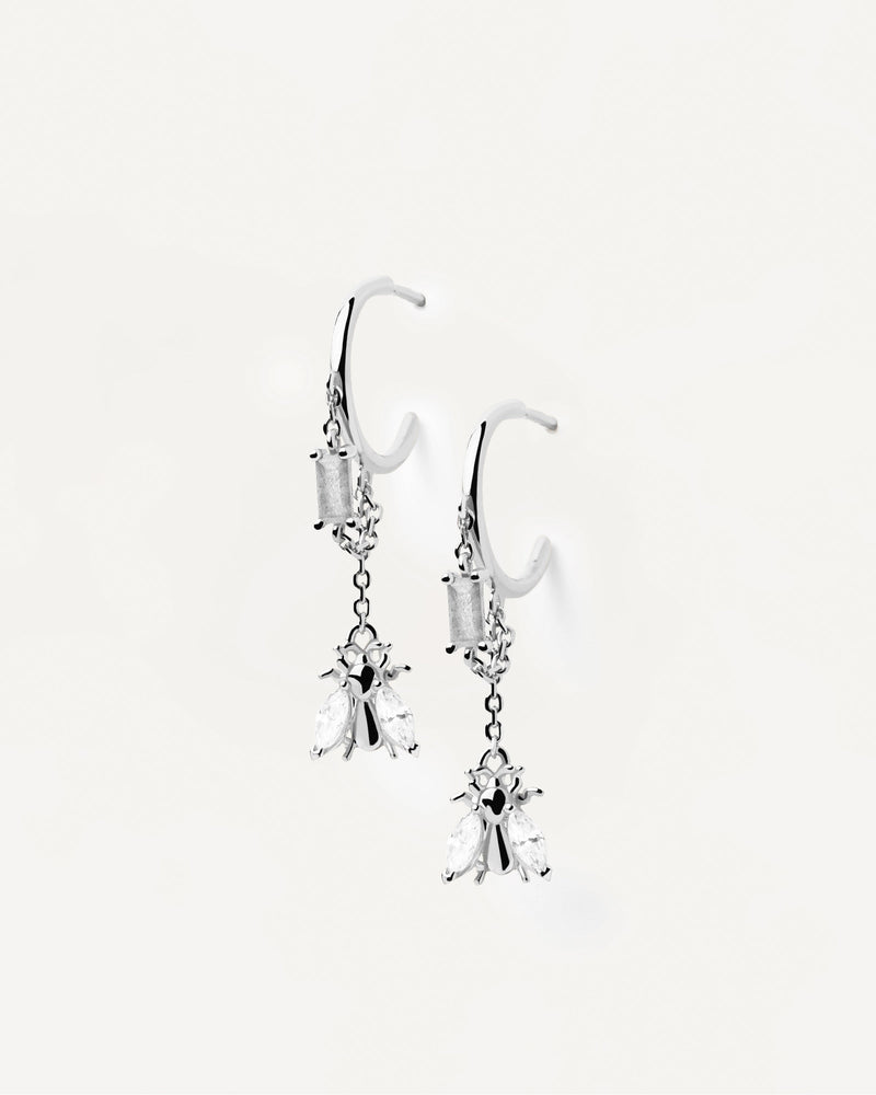 BOUCLES D’OREILLES BREEZE en ARGENT - 
  
    Argent massif
  
