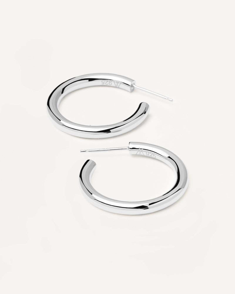 Boucles d’oreilles Supreme Cloud en argent - 
  
    Argent massif
  
