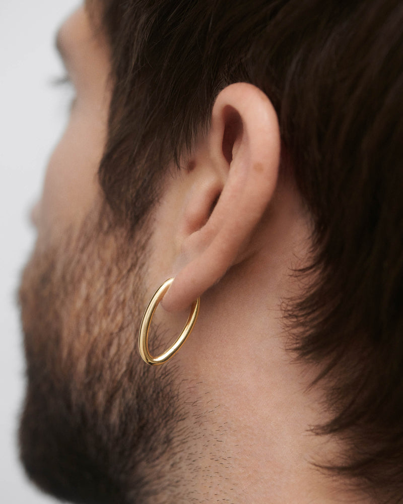 Gold Vera Hoops - 
  
    18K Gold
  
