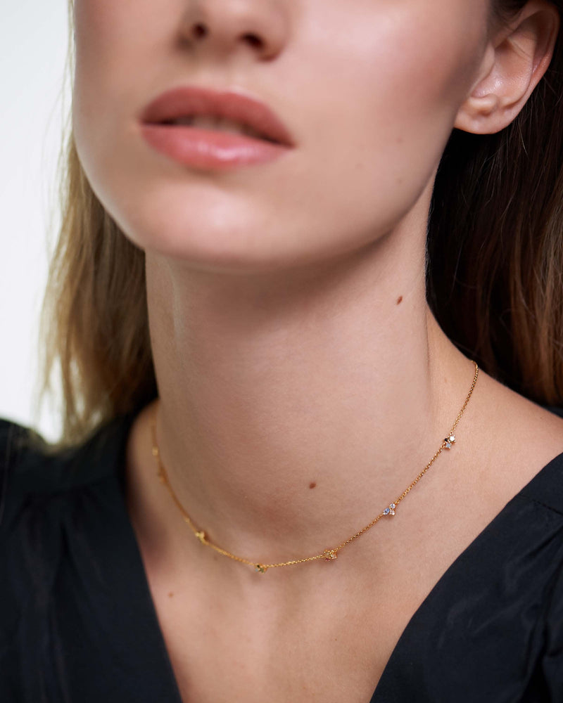 La Palette Necklace - 
  
    Sterling Silver / 18K Gold plating
  
