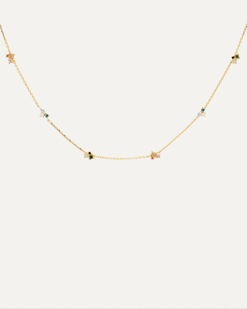 Collana La Palette - 
  
    Argento sterling / Placcatura in Oro 18K
  
