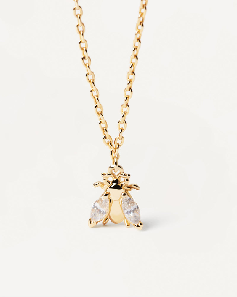 Buzz Necklace - 
  
    Sterling Silver / 18K Gold plating
  
