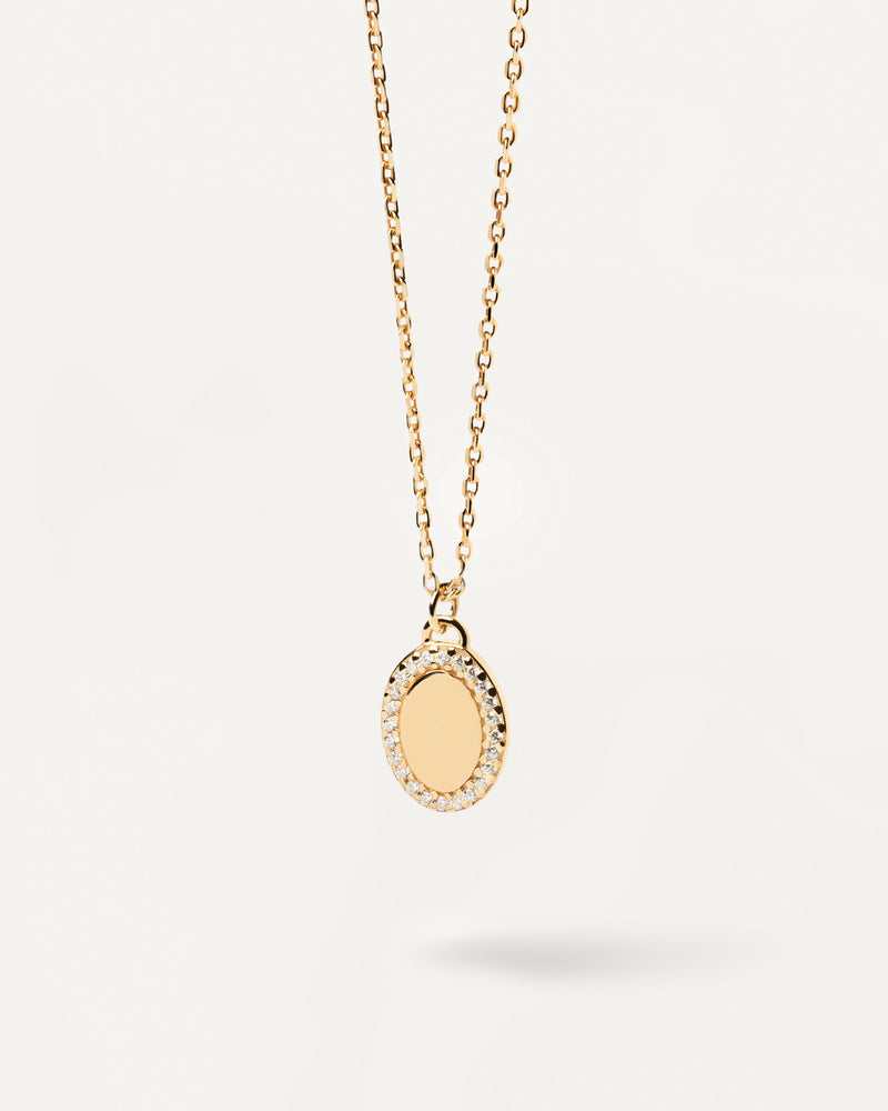 Mademoiselle Halskette - 
  
    Sterling Silber / 18K Goldplattierung
  
