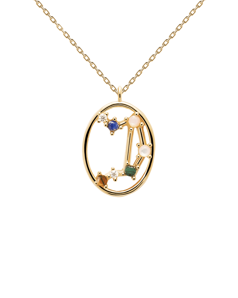 Collana Bilancia - 
  
    Argento sterling / Placcatura in Oro 18K
  
