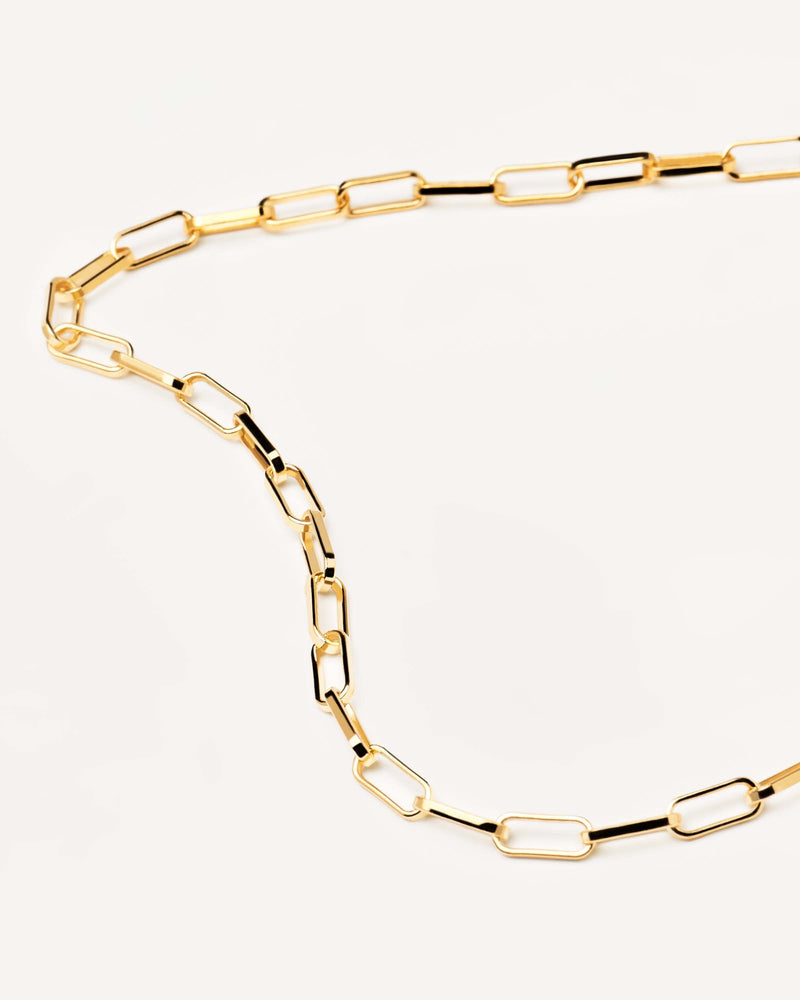 Collana Statement - 
  
    Argento sterling / Placcatura in Oro 18K
  
