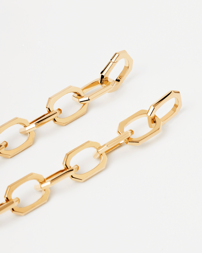 Small Signature Chain Necklace - 
  
    Brass / 18K Gold plating
  
