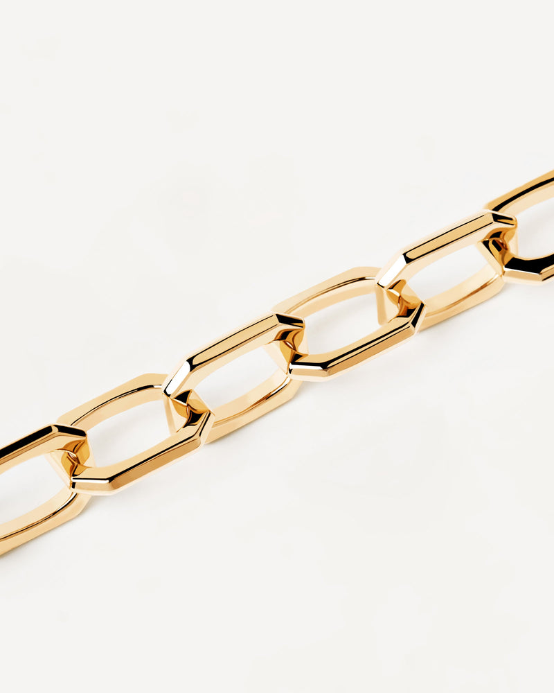 Small Signature Chain Necklace - 
  
    Brass / 18K Gold plating
  
