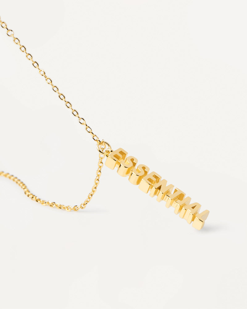 Essential Necklace - 
  
    Sterling Silver / 18K Gold plating
  
