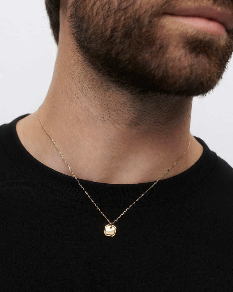 Octet Necklace - 
  
    Sterling Silver / 18K Gold plating
  
