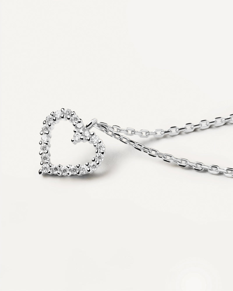 Collana in argento White Heart - 
  
    Argento sterling
  
