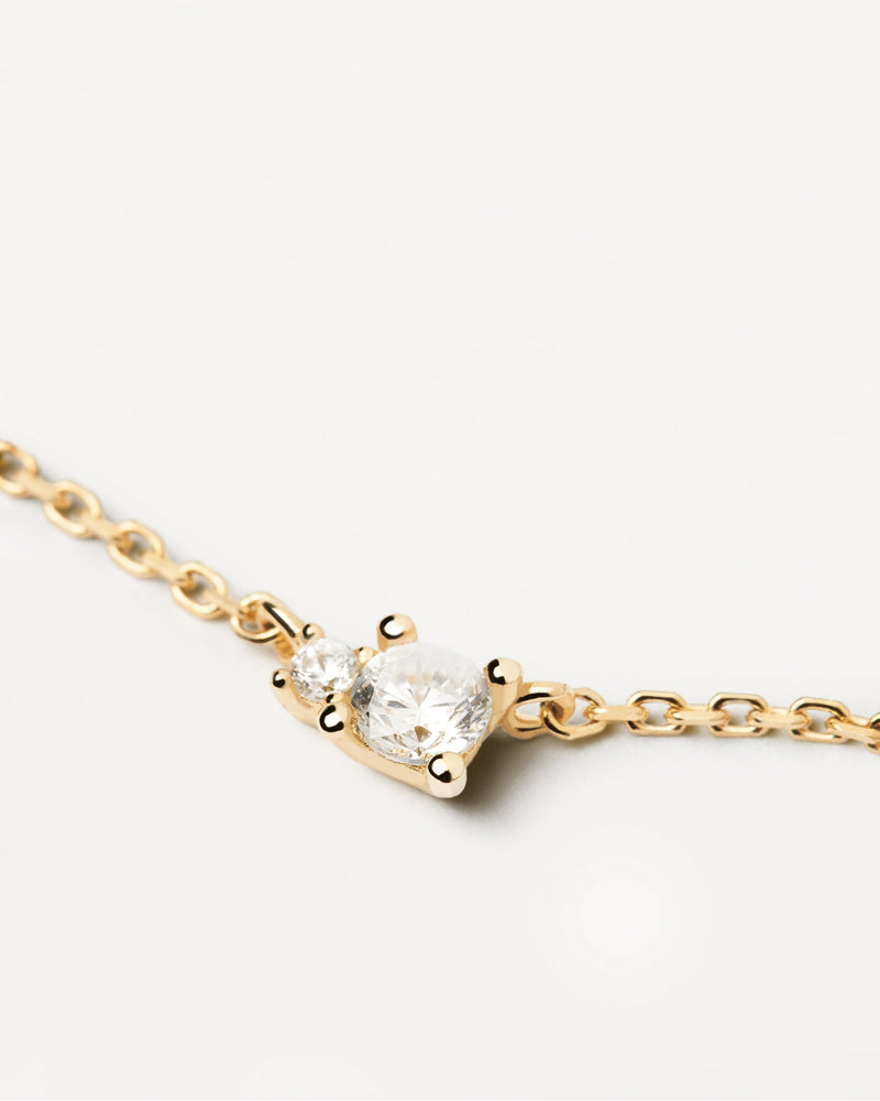 Diamonds and Gold Duo Necklace - 
  
    18K Gold
  
