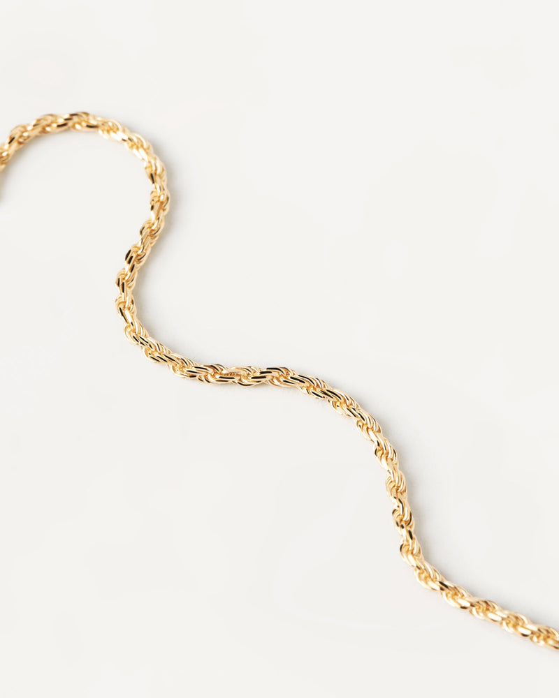 Gold Rope Chain Necklace - 
  
    18K Gold
  
