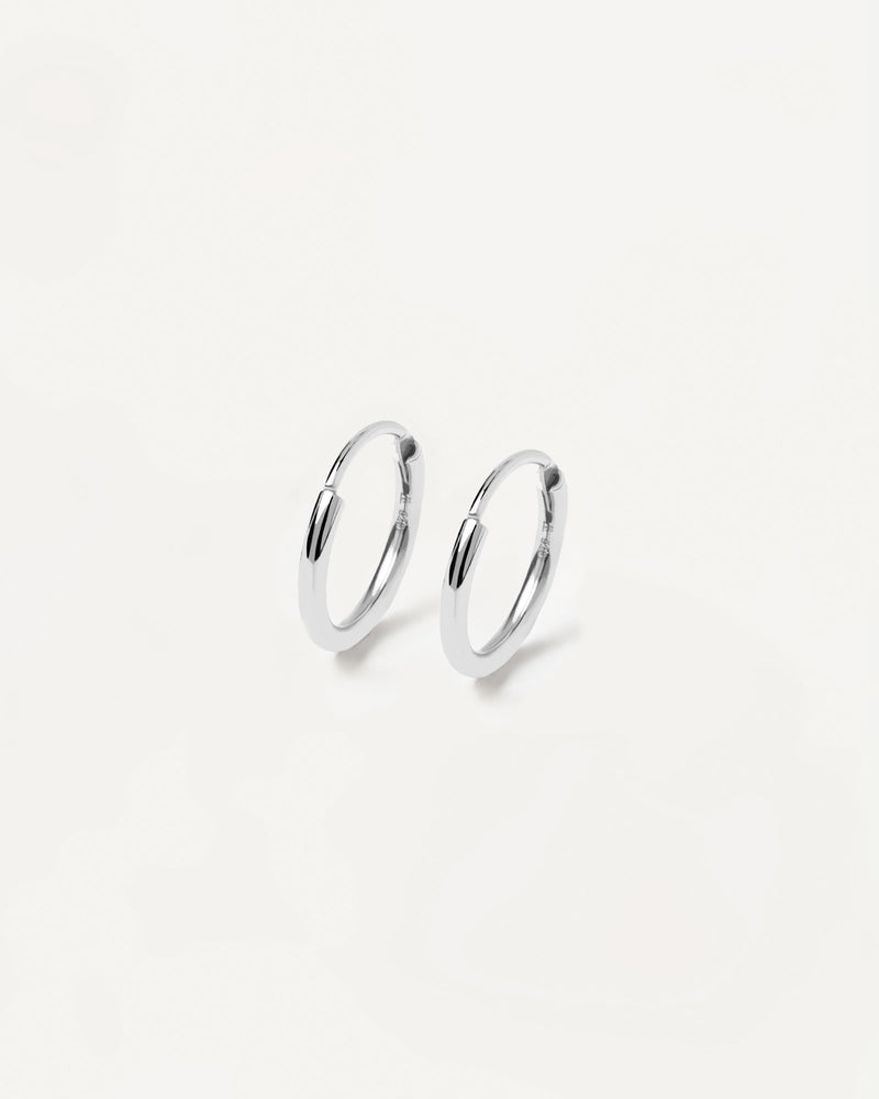 Mini Hoops Silver - 
  
    Sterling Silver
  
