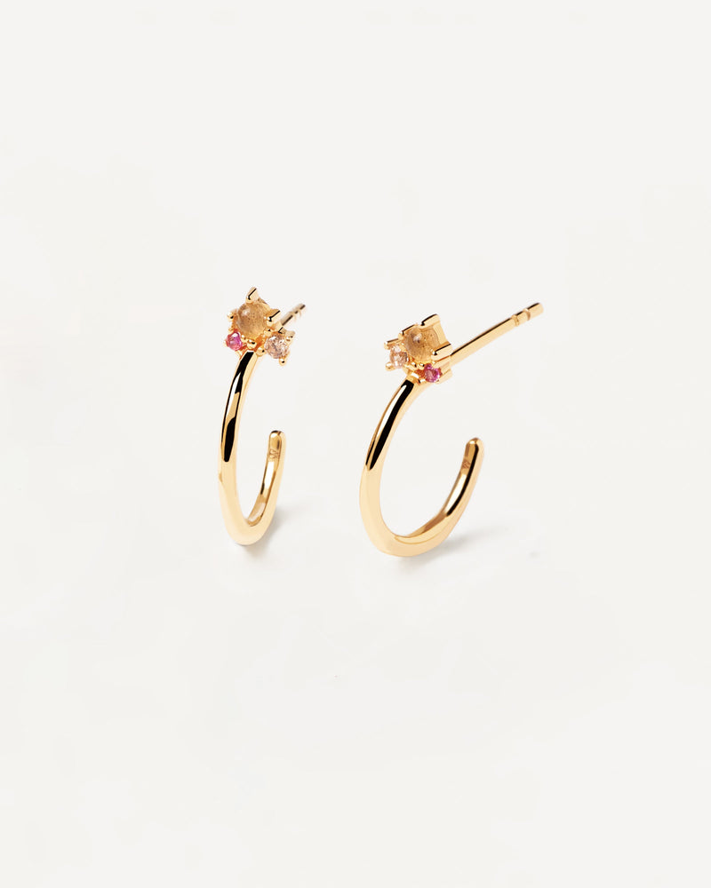 Libellule Earrings - 
  
    Sterling Silver / 18K Gold plating
  
