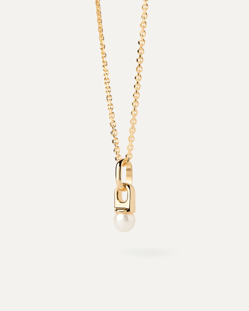 La Perla pendant - 
  
    Sterling Silver / 18K Gold plating
  
