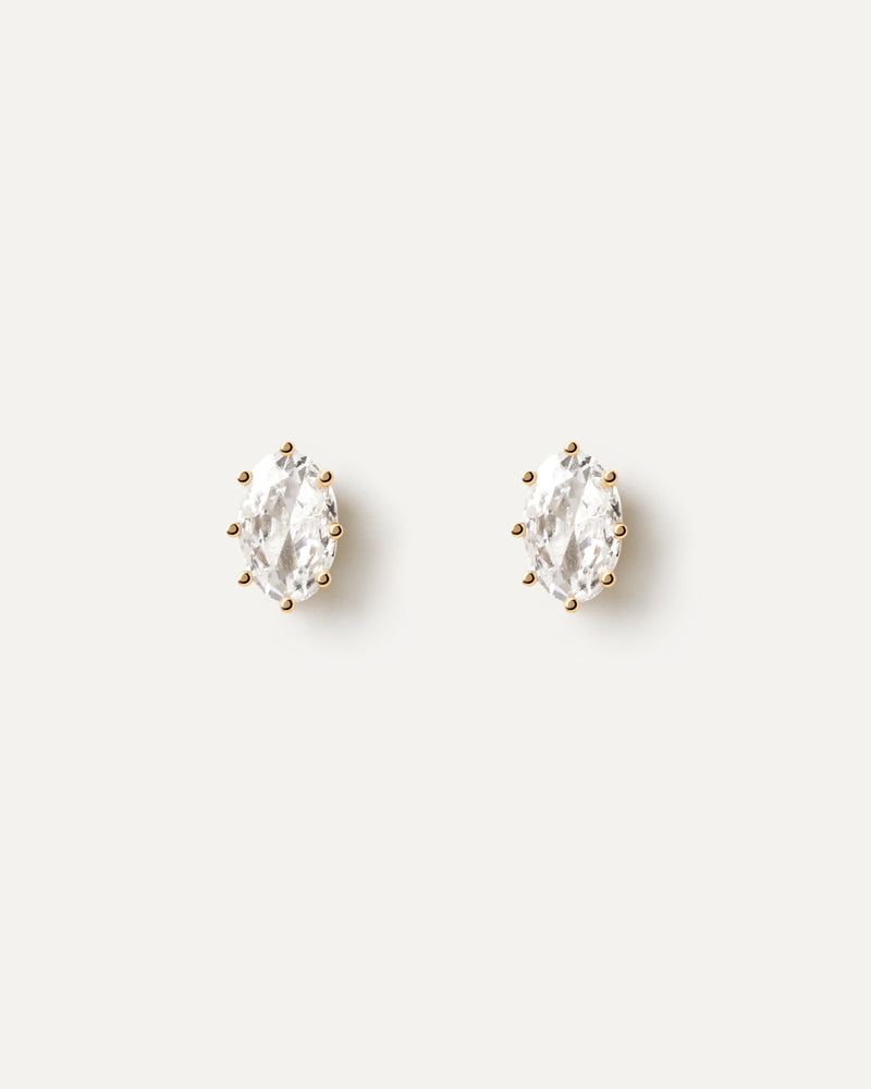 Umai Single Earring - 
  
    Sterling Silver / 18K Gold plating
  
