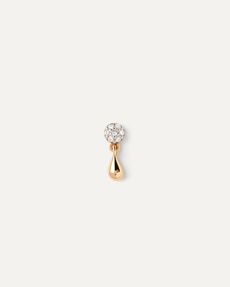 Diamonds and gold Noe single earring - 
  
    18K Gold
  
