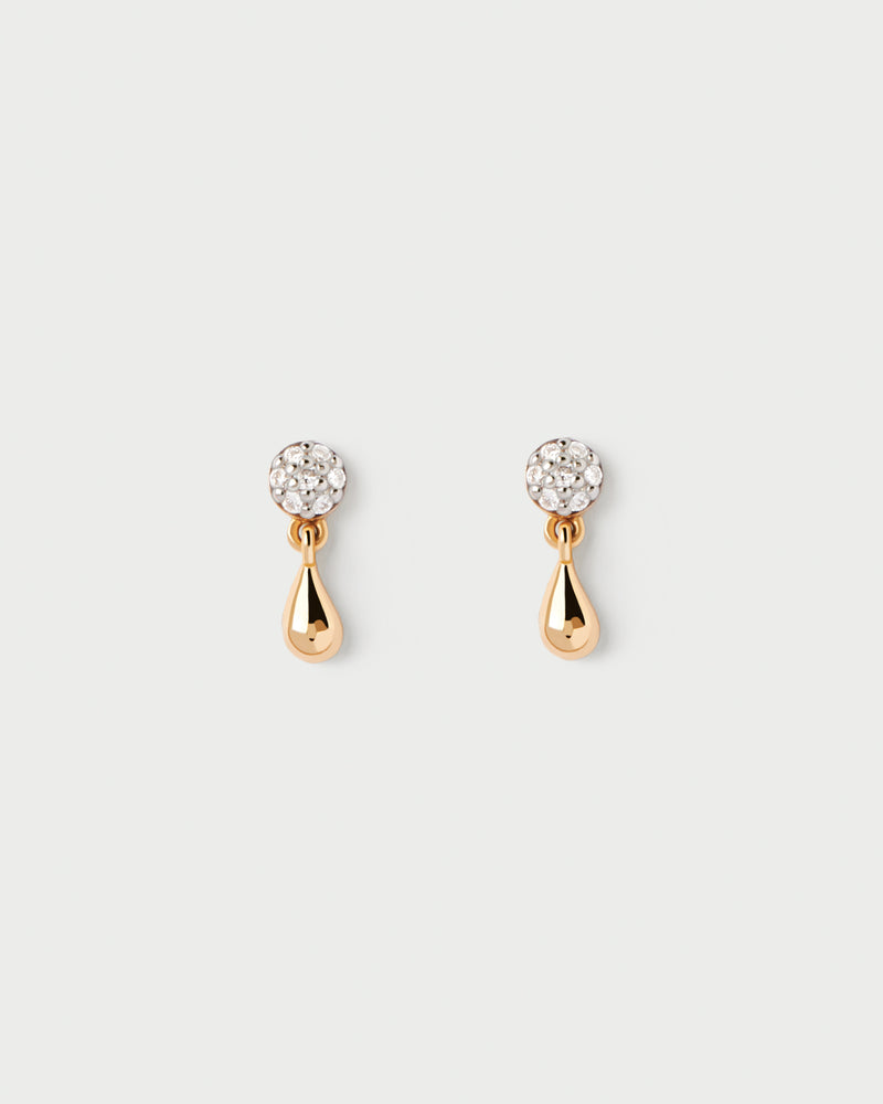 Diamonds and gold Noe single earring - 
  
    18K Gold
  
