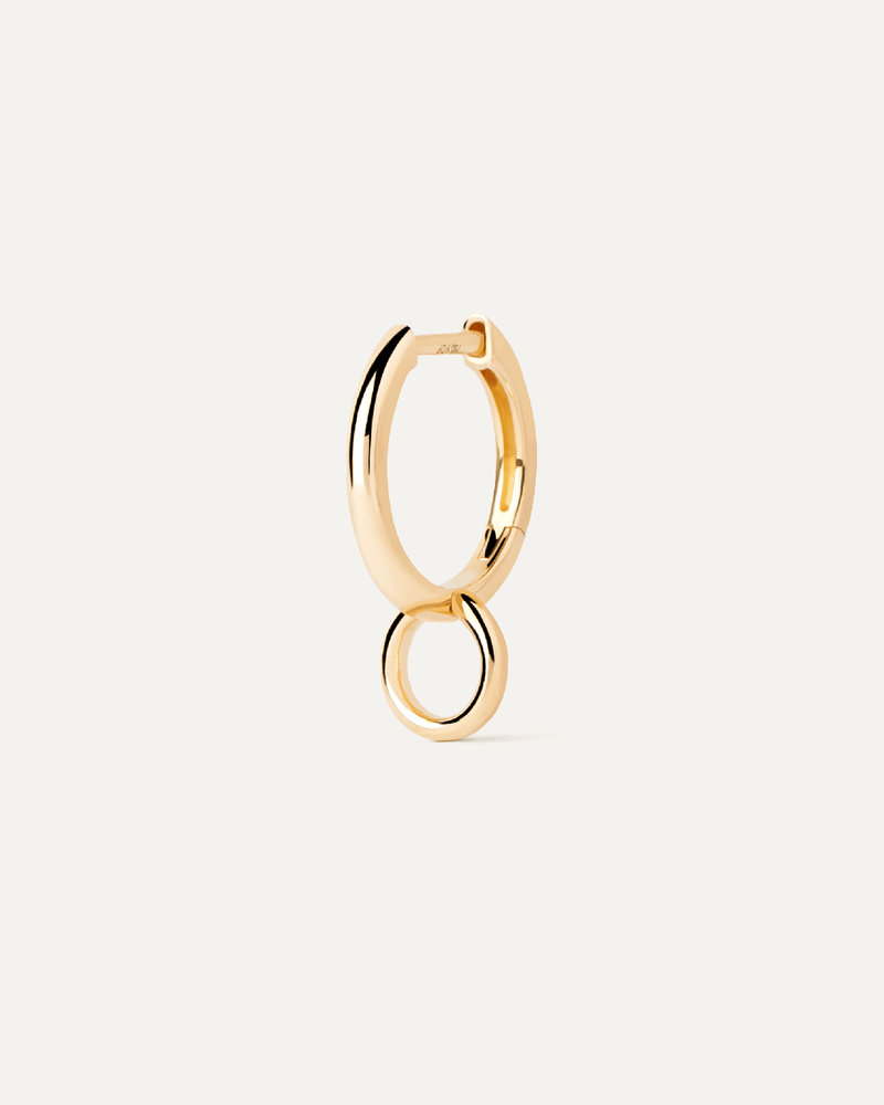 Orecchino a cerchio singolo in oro Circle - 
  
    Oro 18K
  
