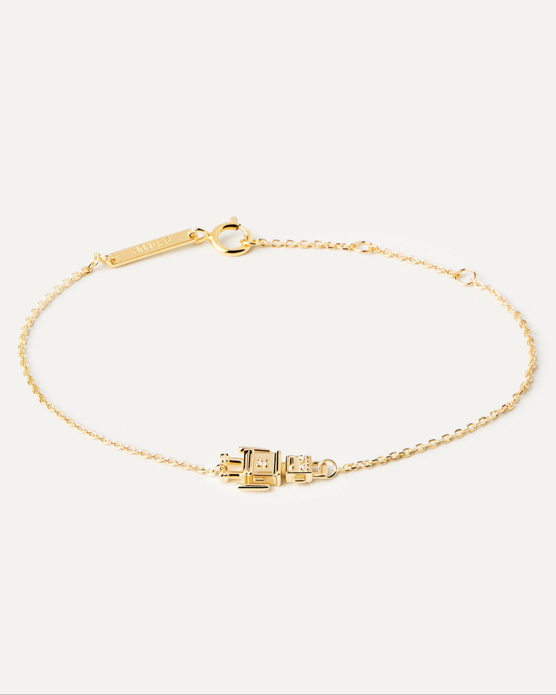 Robert Bracelet - 
  
    Sterling Silver / 18K Gold plating
  
