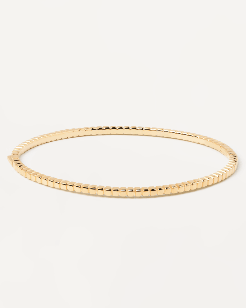 Lea Bangle - 
  
    Sterling Silver / 18K Gold plating
  
