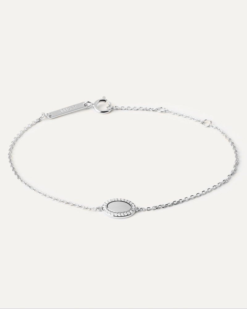 Bracelet Mademoiselle en argent - 
  
    Argent massif
  
