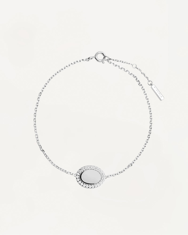 Bracelet Mademoiselle en argent - 
  
    Argent massif
  
