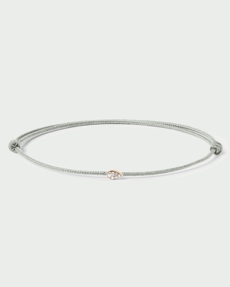 Isa armband aus diamanten mit kordel - 
  
    18 kt Gold
  
