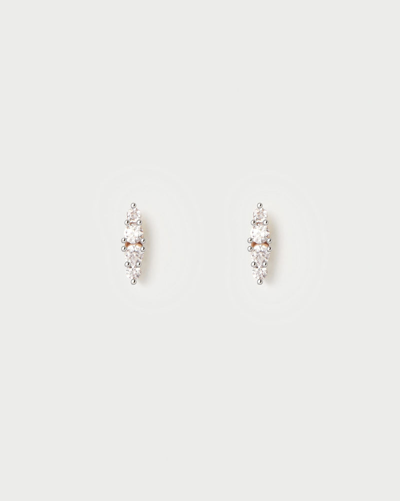 Gala Single Earring - 
  
    Sterling Silver / 18K Gold plating
  
